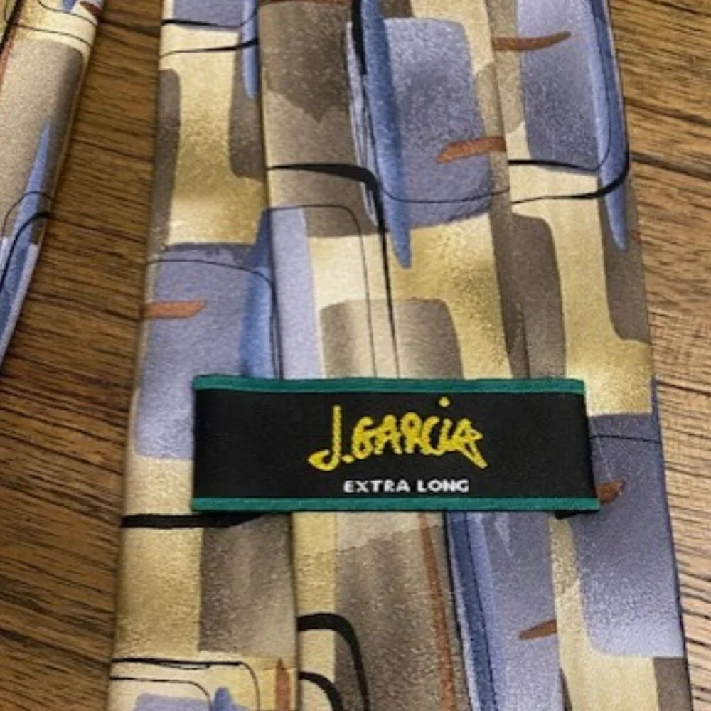 JERRY GARCIA Scales Collection Thirty-Seven Necktie, Extra-long